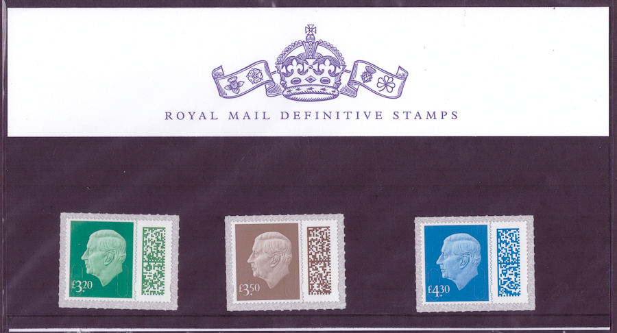 (image for) 2025 King Charles III Definitive Royal Mail Presentation Pack 127